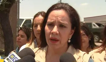 Primera dama de Honduras les pide los hondureños no cruzar la frontera de EE.UU. por su seguridad y la de sus hijos
