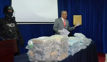 88 paquetes de cocaína decomisado por la DNCD durante operativos