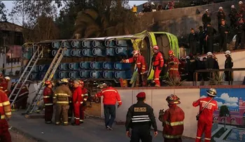 Accidente de autobús en Perú deja varios muertos