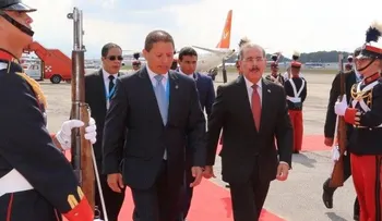 Danilo Medina llega a Guatemala para juramentación presidente Jimmy Morales
