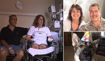 Amputan brazos y piernas a una mujer por una infección causada por lamedura de su perro
