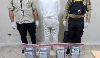 Detienen en Punta Cana a español con 20 paquetes de cocaína en su equipaje