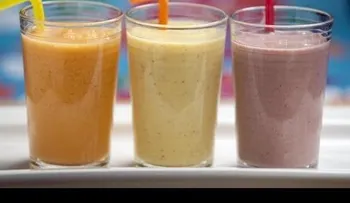 Batido de proteínas con frutas para después o antes del gimnasio