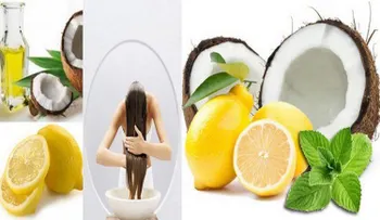 El limón y aceite de coco devuelven el color natural de tu pelo