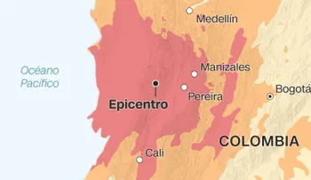 El terremoto en Colombia explicado con mapas y gráficos