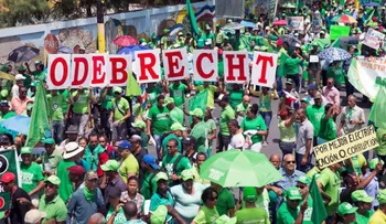 Marchan en República Dominicana contra corrupción en caso Odebrecht