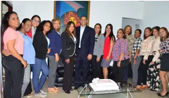 Trajano Santana: laboriosidad empleadas ONDA hacer crecer institución 