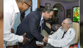 Fidel Castro se reunió con el príncipe de Kuwait