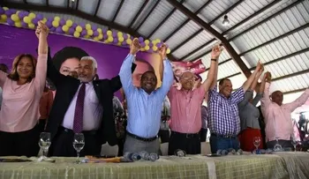Dirigentes PLD realizan concentración en multiuso Sabana Perdida