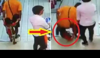 FUERTE VIDEO: Un padre le parte el cuello a su hijo de manera accidental 