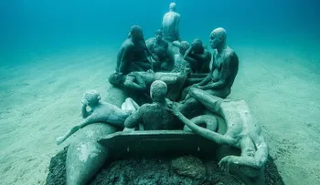 Primer museo bajo el agua de Europa abre en la isla española de Lanzarote