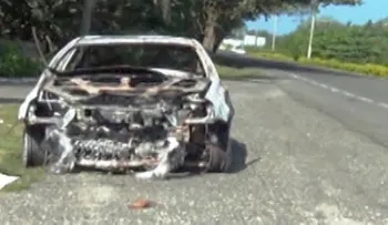 Joven muere quemado tras explotar tanque de gas de vehículo