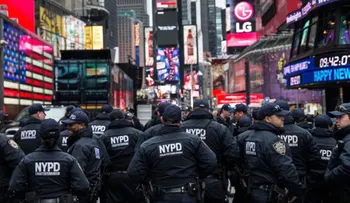 Policía de Nueva York hará el mayor operativo de seguridad para Año Nuevo 