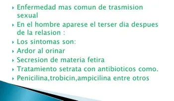 ¿Qué es la gonorrea?