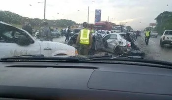 Al menos siete personas heridas por aparatoso accidente en la 6 de Noviembre 