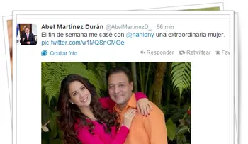 Abel Martínez confirma matrimonio con Nahiony Reyes bajo separación de bienes
