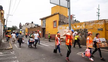 Por fin llegó la ayuda a Xochimilco tras el terremoto