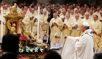 Tradicional Misa del Gallo del papa Francisco en el Vaticano