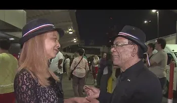 Pareja se ven por primera vez, un año después de haberse casado 