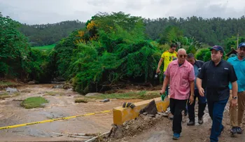 Presidente Abinader instruye ejecutar acciones en apoyo a familias afectadas por lluvias en Manabao