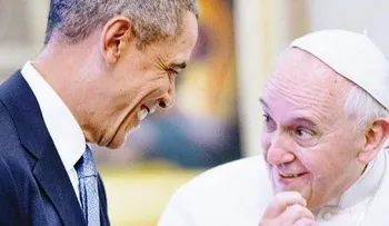 Obama dice el Papa es su alma gemela