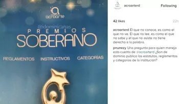 El que no conoce es como el que no ve; fuetazo de ACROARTE a críticos de premios