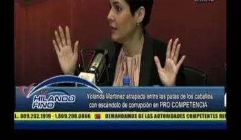 Yolanda Martínez atrapada entre las patas de los caballos con escándalo de corrupción