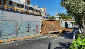 MOPC toma medidas para restaurar zona de derrumbe en Santiago