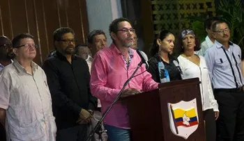 FARC presenta a sus nuevos negociadores