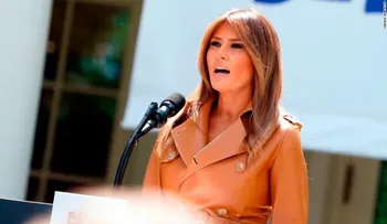 Melania Trump presenta su plataforma contra el ciberacoso infantil