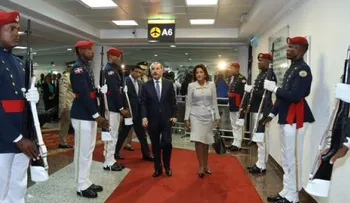 Presidente Medina parte hacia Nueva York