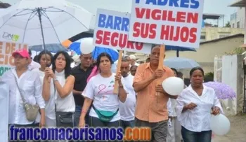 Marchan contra el Reino de la Impunidad que impera en SFM y el país