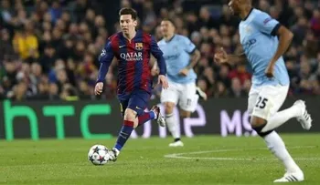 Messi brilla sin anotar y el Barcelona elimina al Man City 