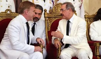 Cinco nuevos embajadores presentan cartas credenciales a Danilo Medina