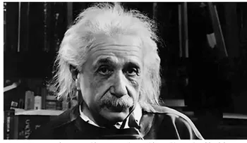 Einstein invita a priorizar el valor personal