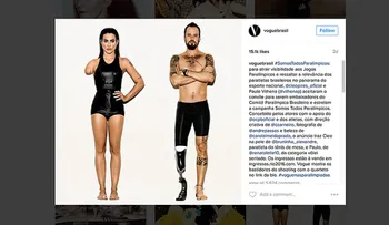 Critican a Vogue Brasil por usar a modelos para promocionar los Paralímpicos