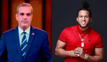 Abinader felicita a El Alfa; cantante urbano responde: "¡wow increíble!. Que Dios lo bendiga Presidente 