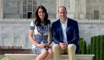 Los duques de Cambridge visitan el Taj Mahal 24 años después de Lady Di