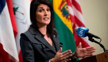 La embajadora de EE.UU. en la ONU explica el tuit de Trump sobre su "botón nuclear"