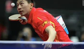 Así se consiguió un increíble punto ganador en una partida de ping pong