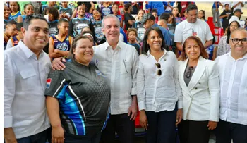 Abinader inaugura polideportivo y obras deportivas en Dajabón