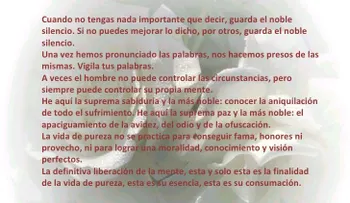 Rosas para el alma  ¡Silencio!