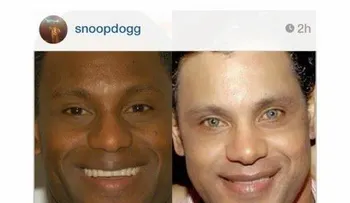Rapero Snoop Dogg critica color de la cara de Sammy Sosa
