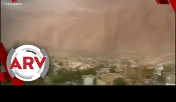 Una tormenta de polvo o "haboob" cubre la capital de Níger; provocará enfermedades
