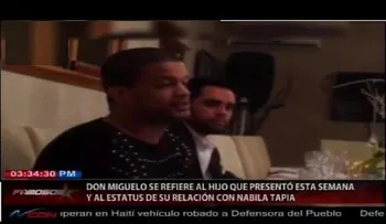 Don Miguelo habla de los bautizos de sus hijos y de los "empreñamientos" (VIDEO)