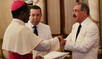 Danilo Medina acreditará este martes el nuevo Nuncio Apostólico