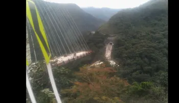 Colapsa puente en construcción en vía Villavicencio-Bogotá, en Colombia
