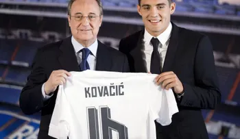 ¿Mateo Kovacic saludó catalán en su presentación en el Real Madrid?
