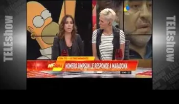 El fuerte mensaje de Homero Simpson a Diego Maradona genera comentarios