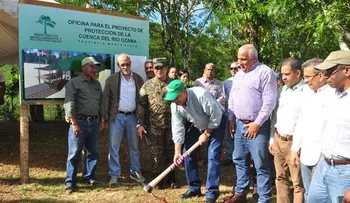 Medio Ambiente inicia construcción de Oficina de Protección de la Cuenca del Río Ozama,